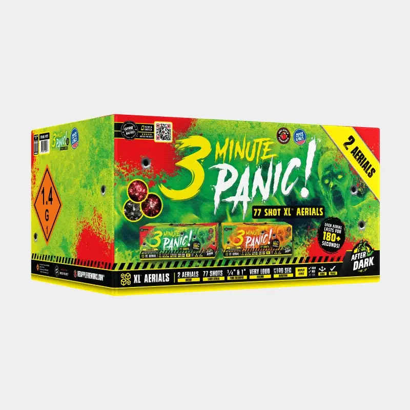 3 Minute Panic™ 77-Shots XL® Aerials - Image 3