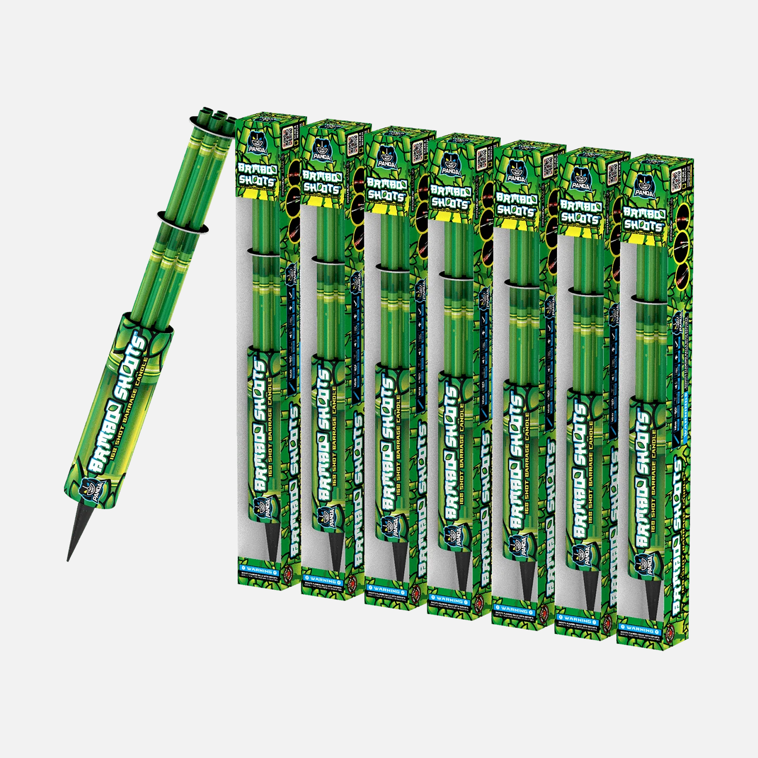 Bamboo Shoots™ 168 Shots Barrage Candles (gatling style) - Image 4