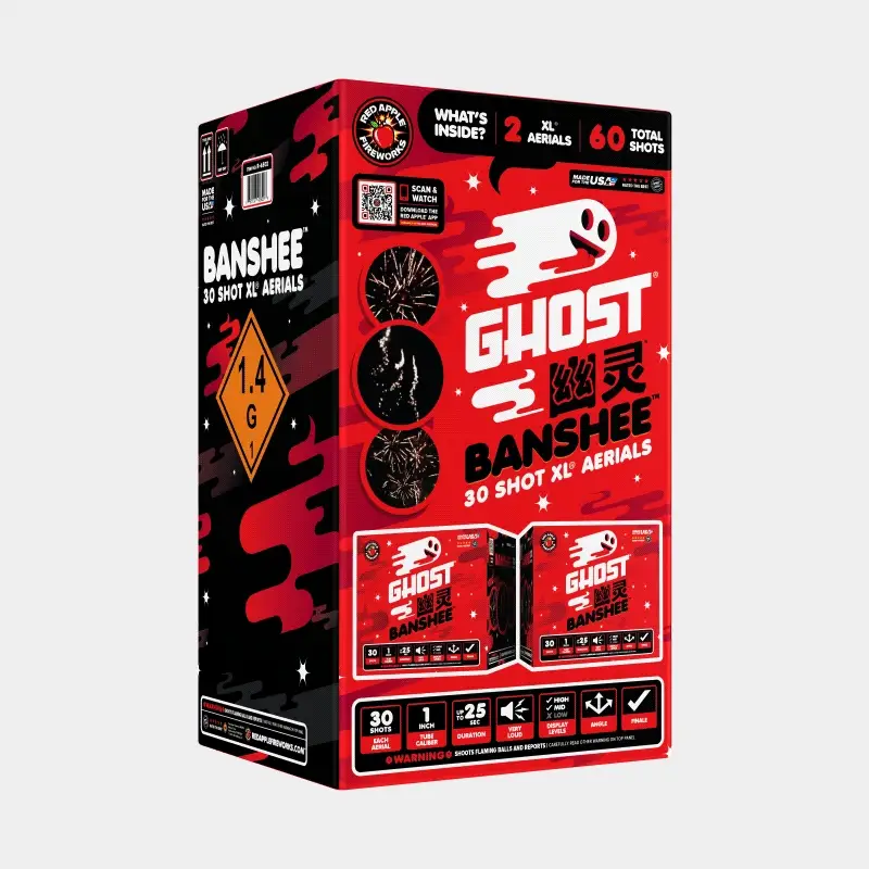 Banshee™ 30-Shots XL® Aerials - Image 3