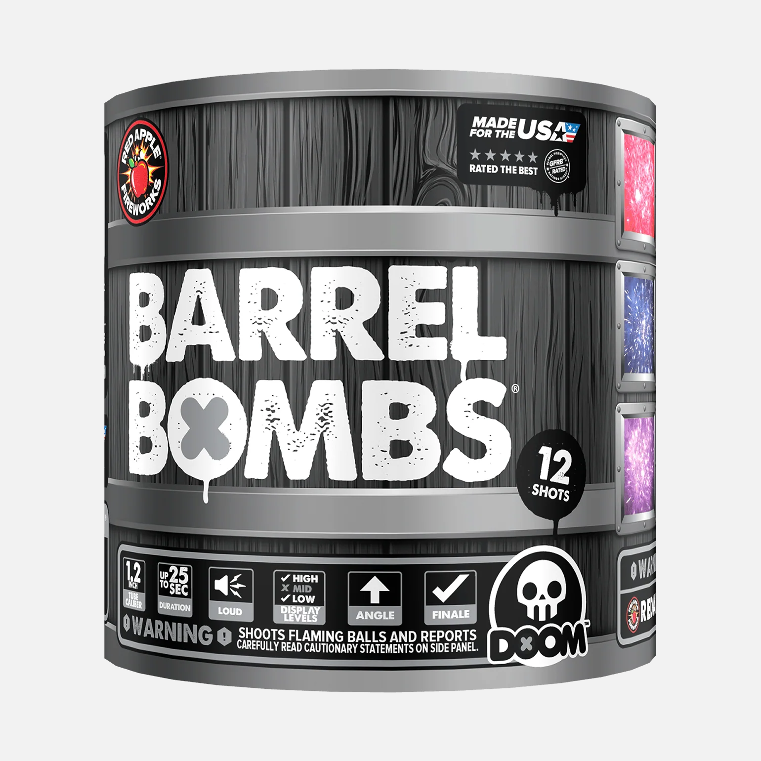 Barrel Bombs® 48-Shots Standard Aerial Finale Set® - Image 7