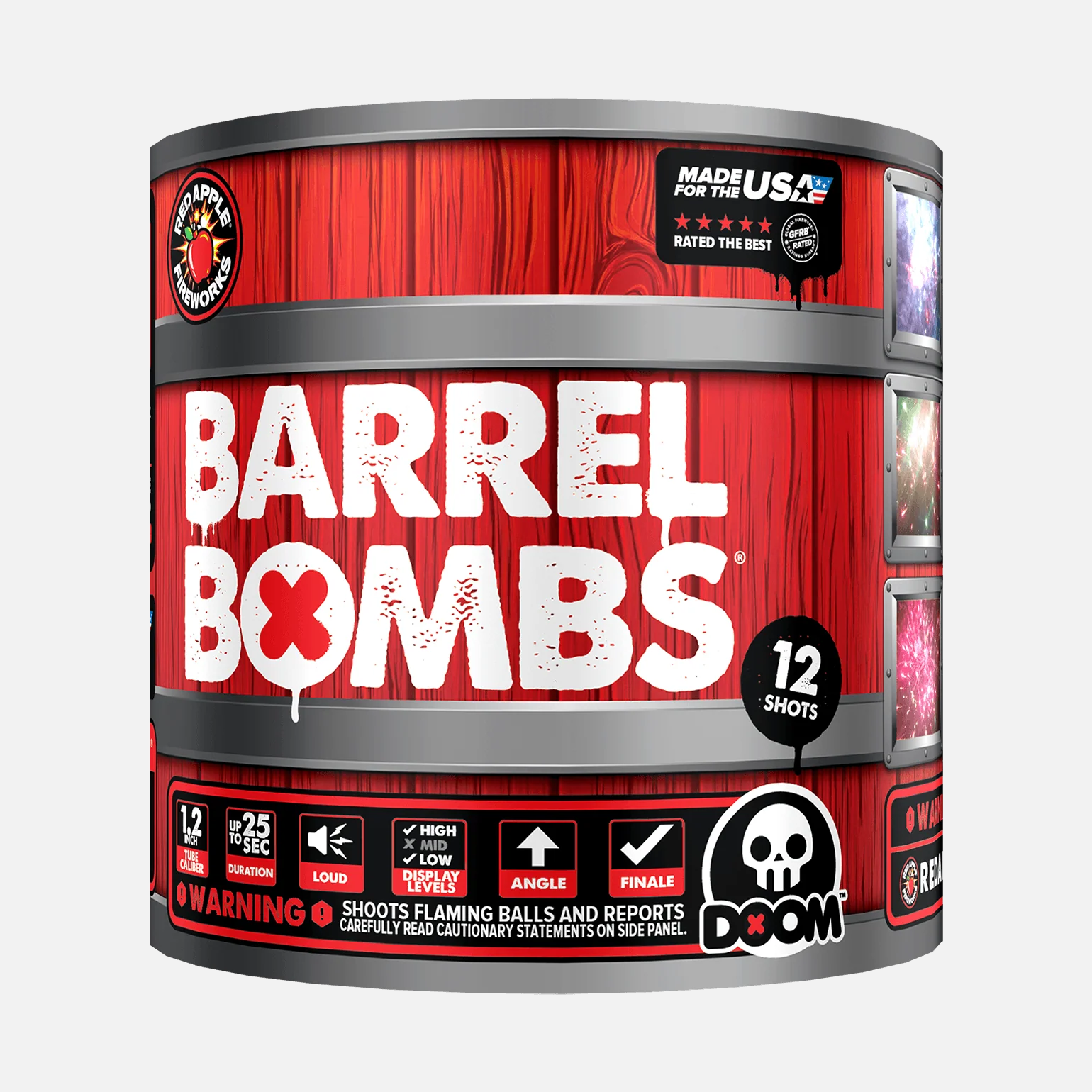 Barrel Bombs® 48-Shots Standard Aerial Finale Set® - Image 9