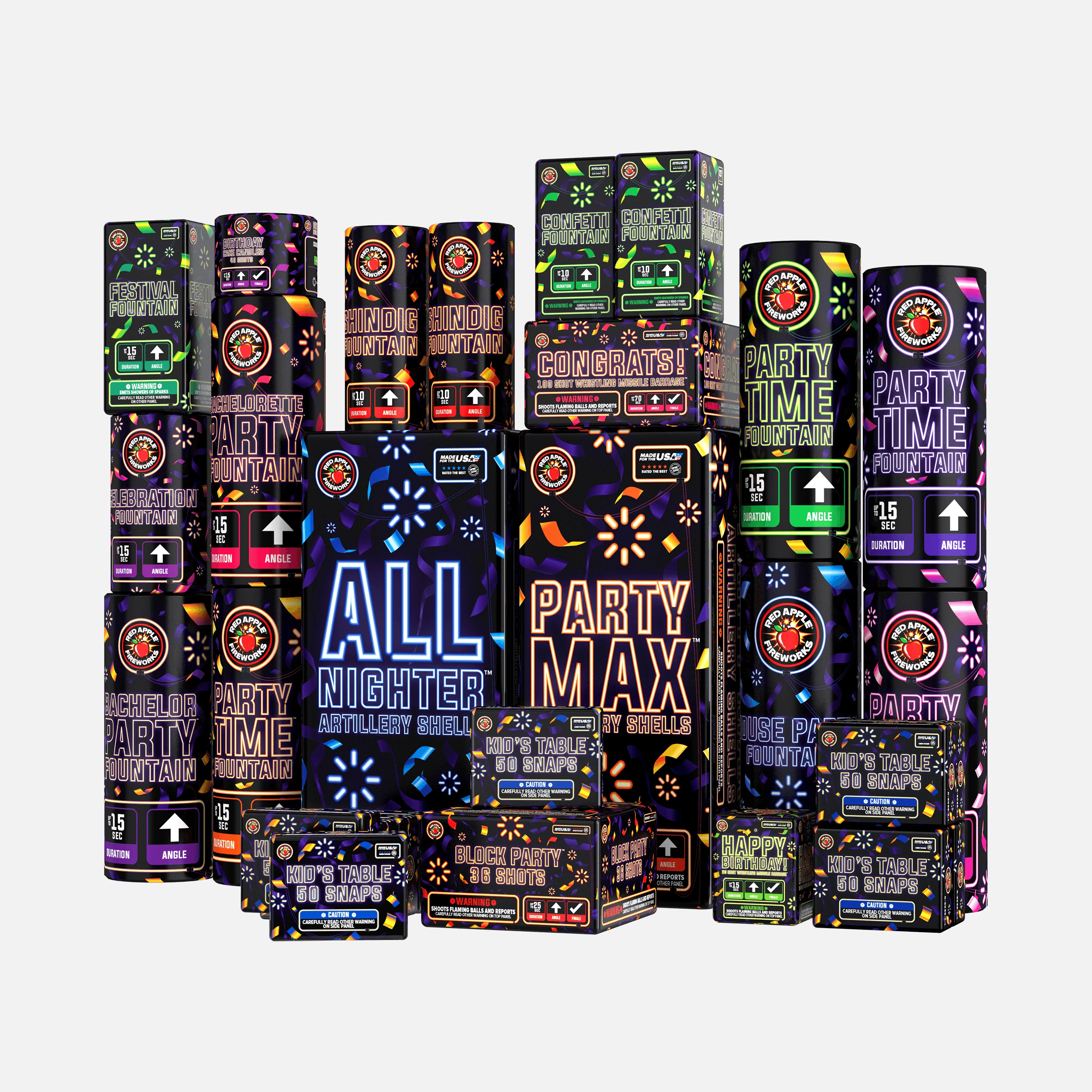 Black Friday Party Box 400 Shot Fireworks Samplers™ - Image 6