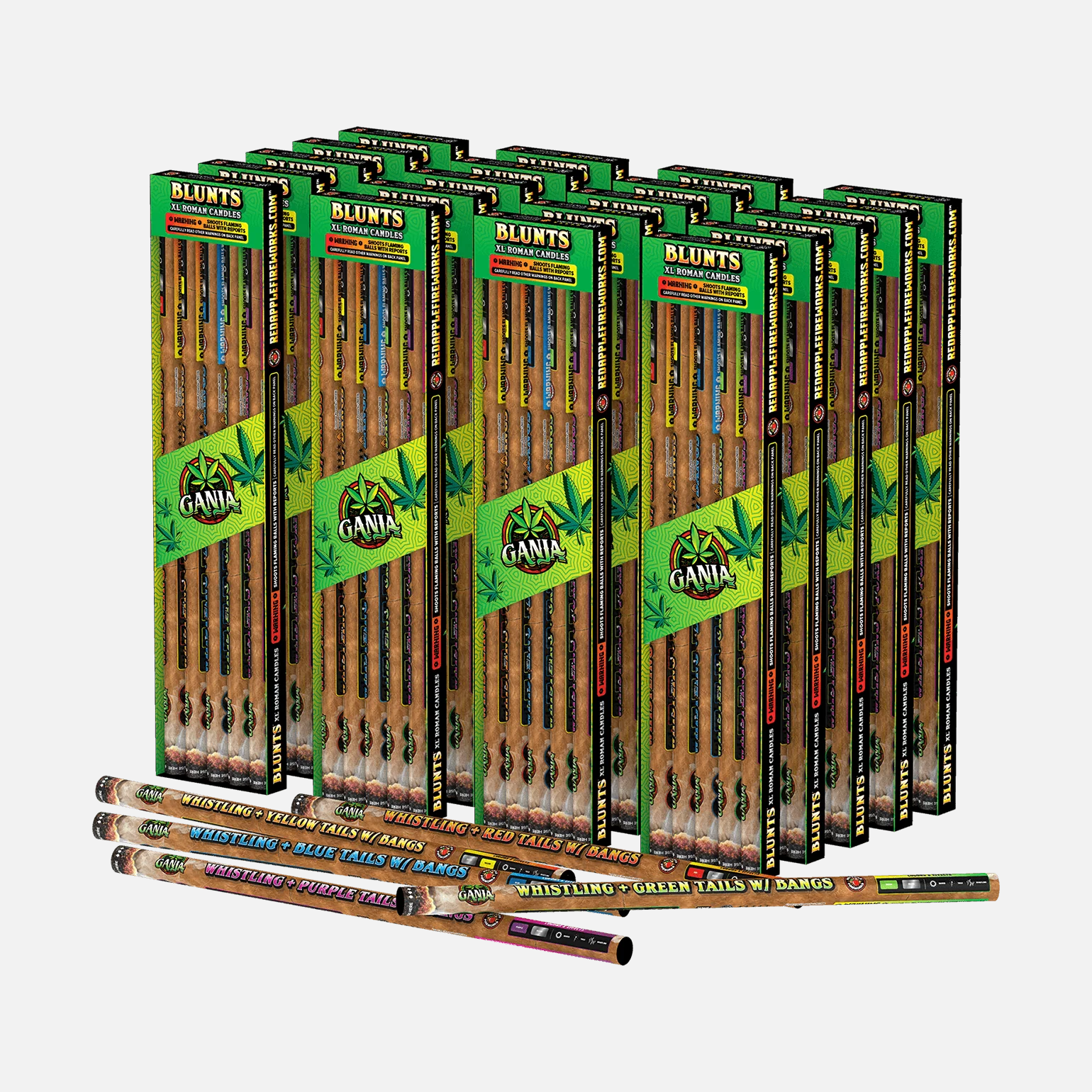 Blunts® 8 Shot XL® Roman Candles - Image 4