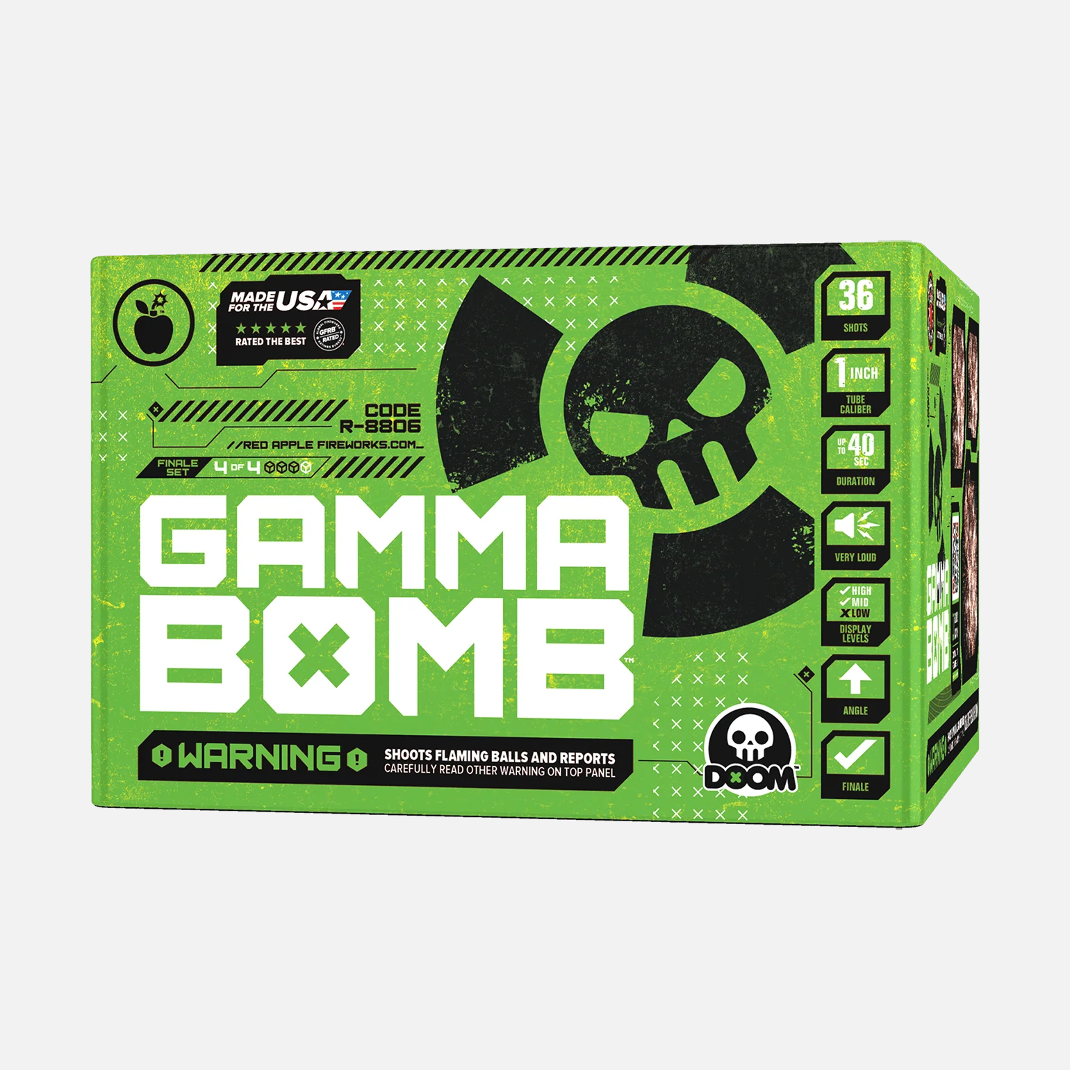 Bomb Box™ 144 Shots XL® Aerial Finale Set® - Image 8