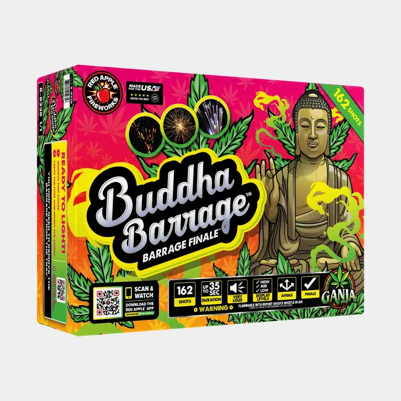 Buddha® Barrage 162-Shots Barrage Finale™ - Image 3