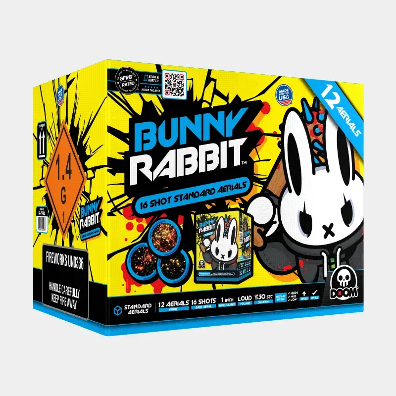 Bunny Rabbit™ 16-Shots Standard Aerials - Image 3