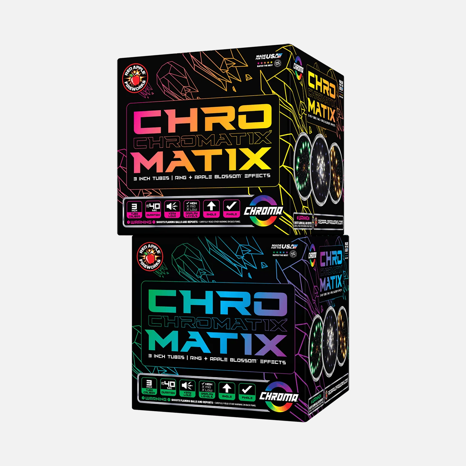 Chromatix™ 9 Shots Large Shell Cakes - Image 4