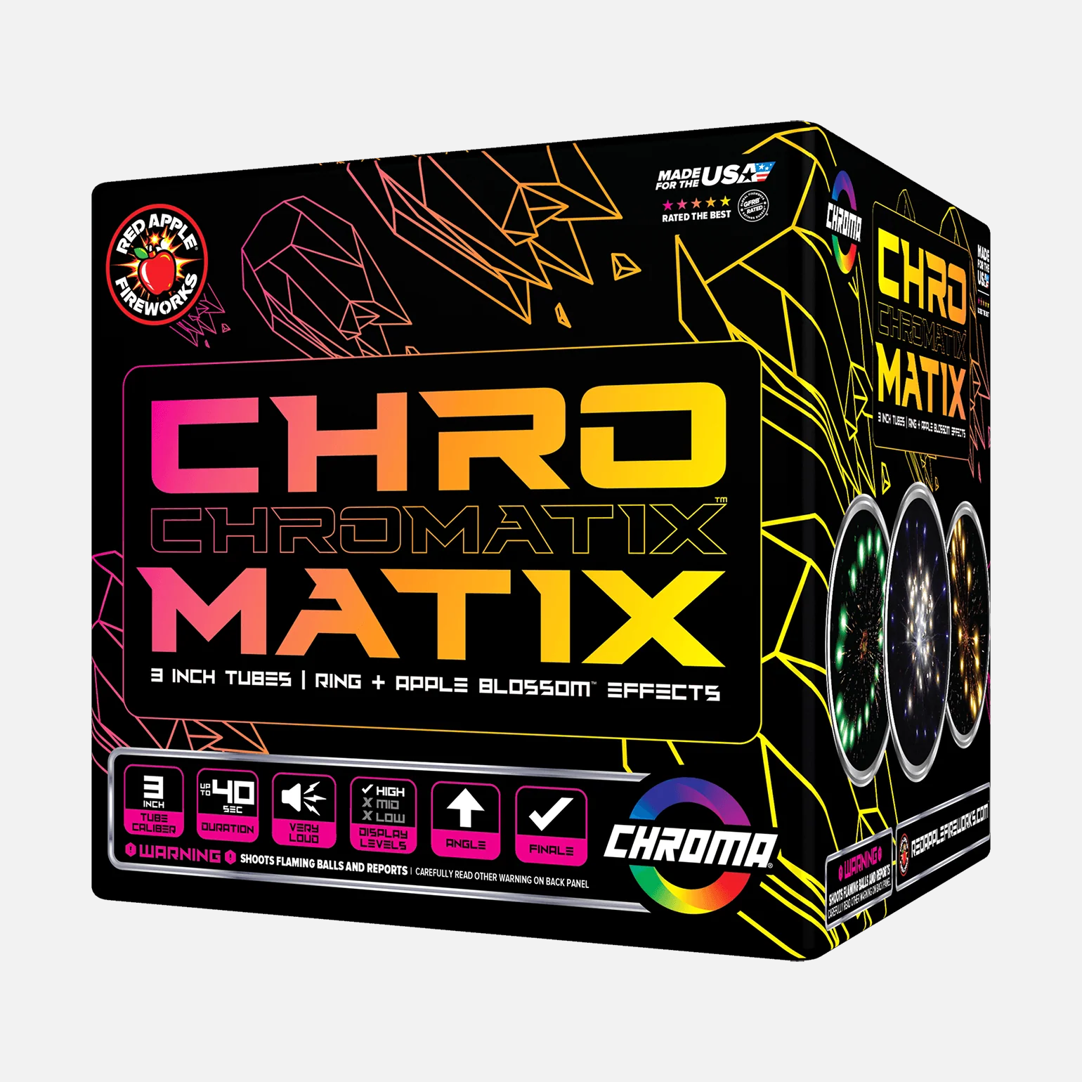 Chromatix™ 9 Shots Large Shell Cakes - Image 6