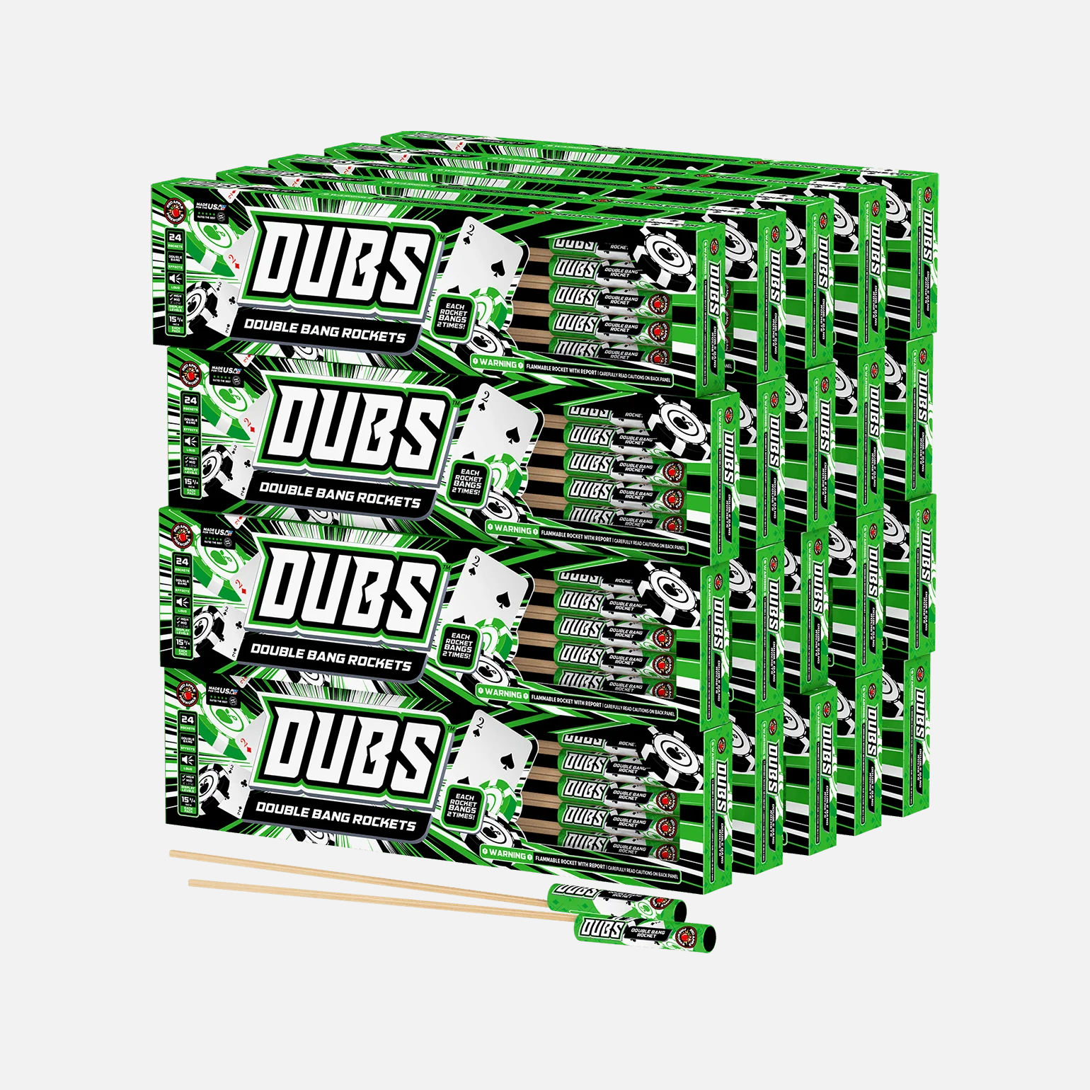 Dubs™ Double Bang Rockets - Image 4