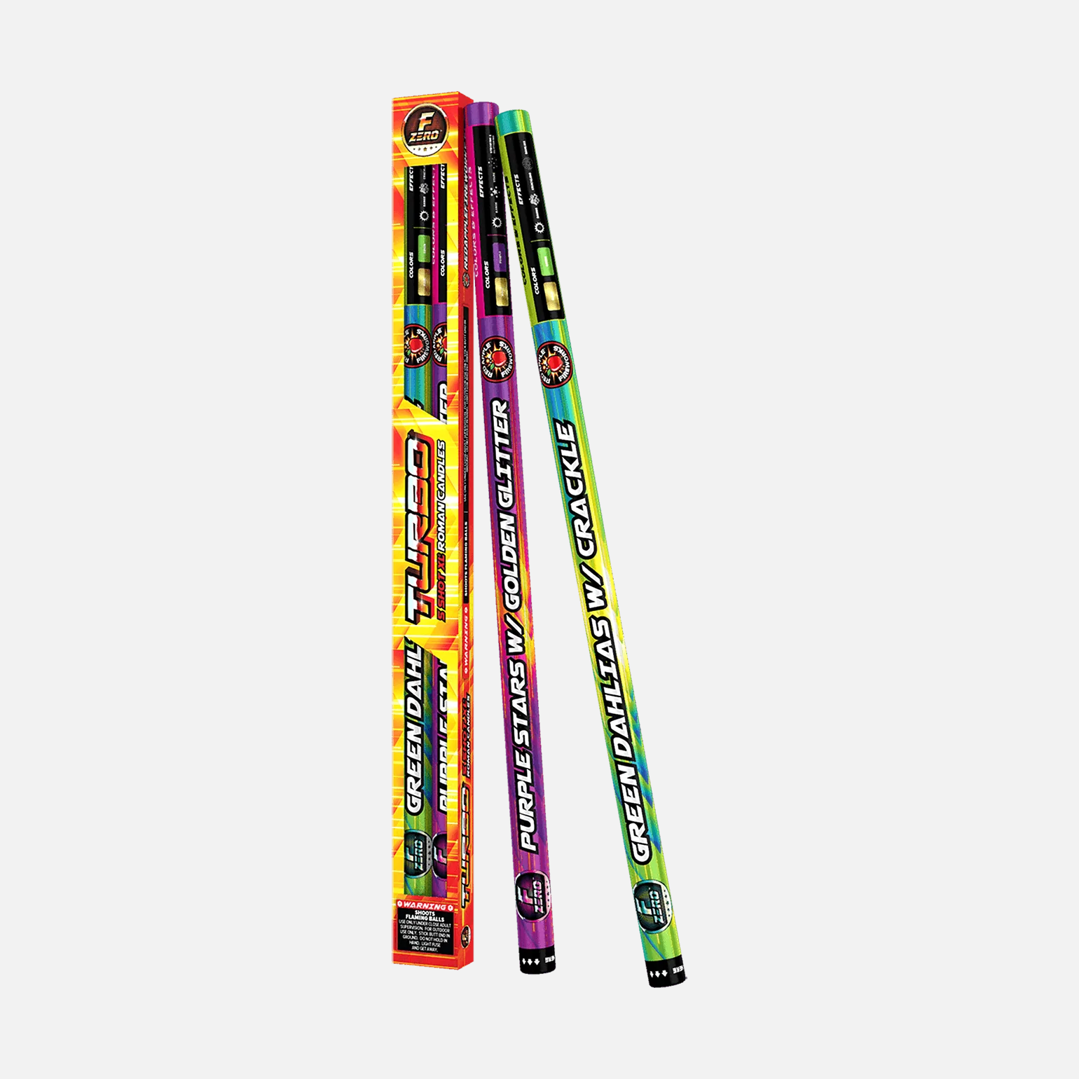 F-Zero® Turbo 5 Shots XL® Roman Candles - Image 5