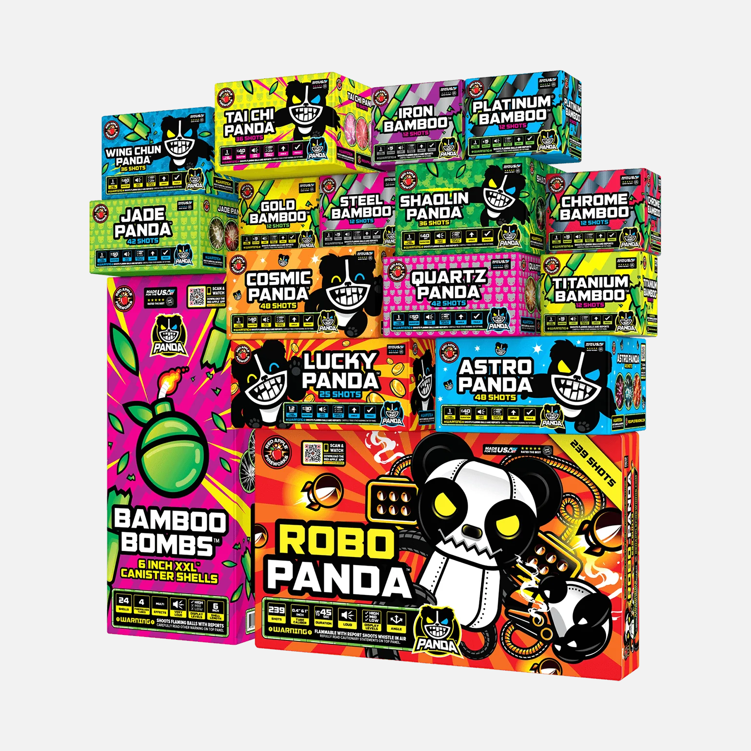 Giant Panda Box® 648 Shot Sampler® - Image 5
