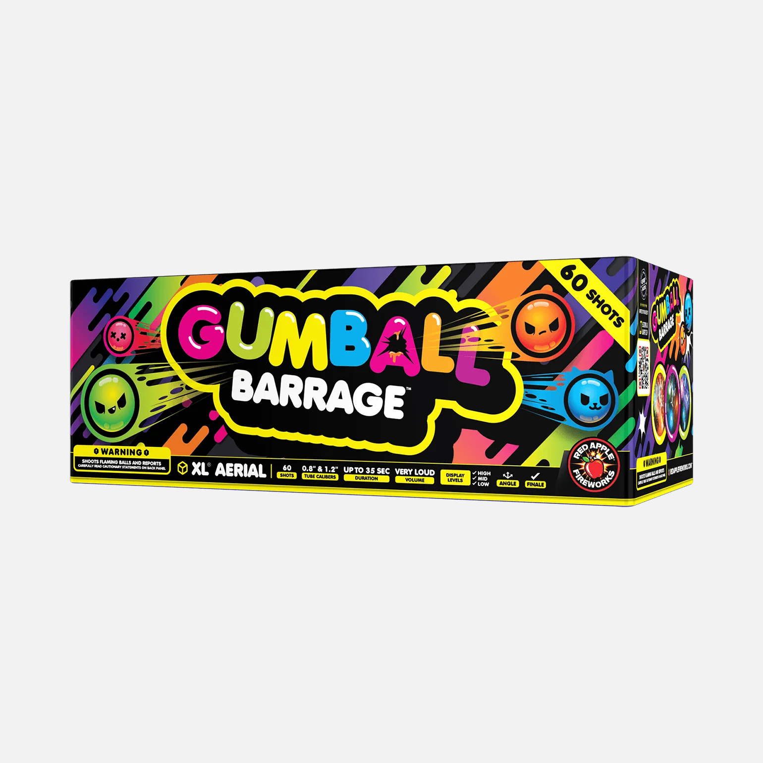Gumball® Barrage 60-Shots XL® Aerials - Image 5
