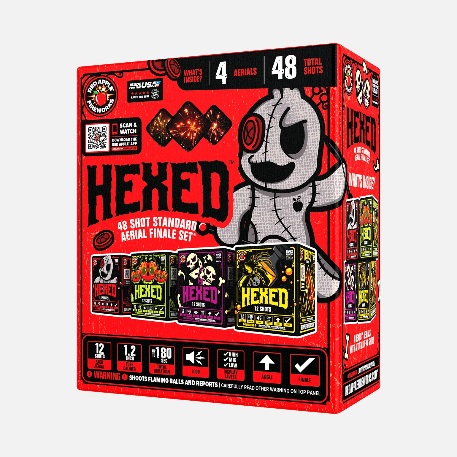 Hexed™ 48 Shot Standard Aerial Finale Sets® - Image 5