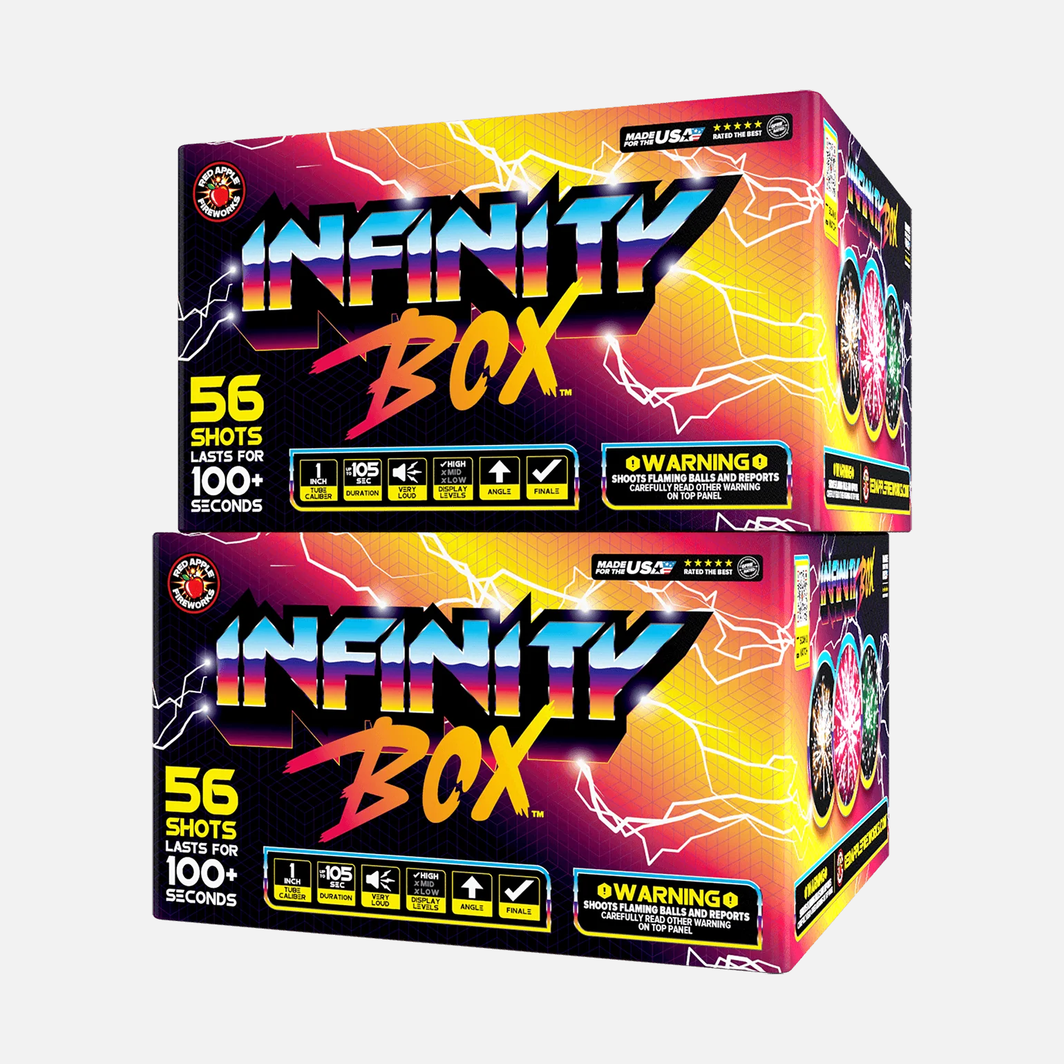 Infinity Box™ 56-Shots XL® Aerials - Image 4