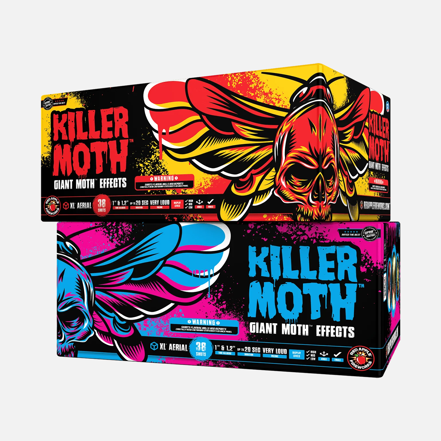 Killer Moth™ 76-Shots XL® Aerial Finale Set® - Image 4