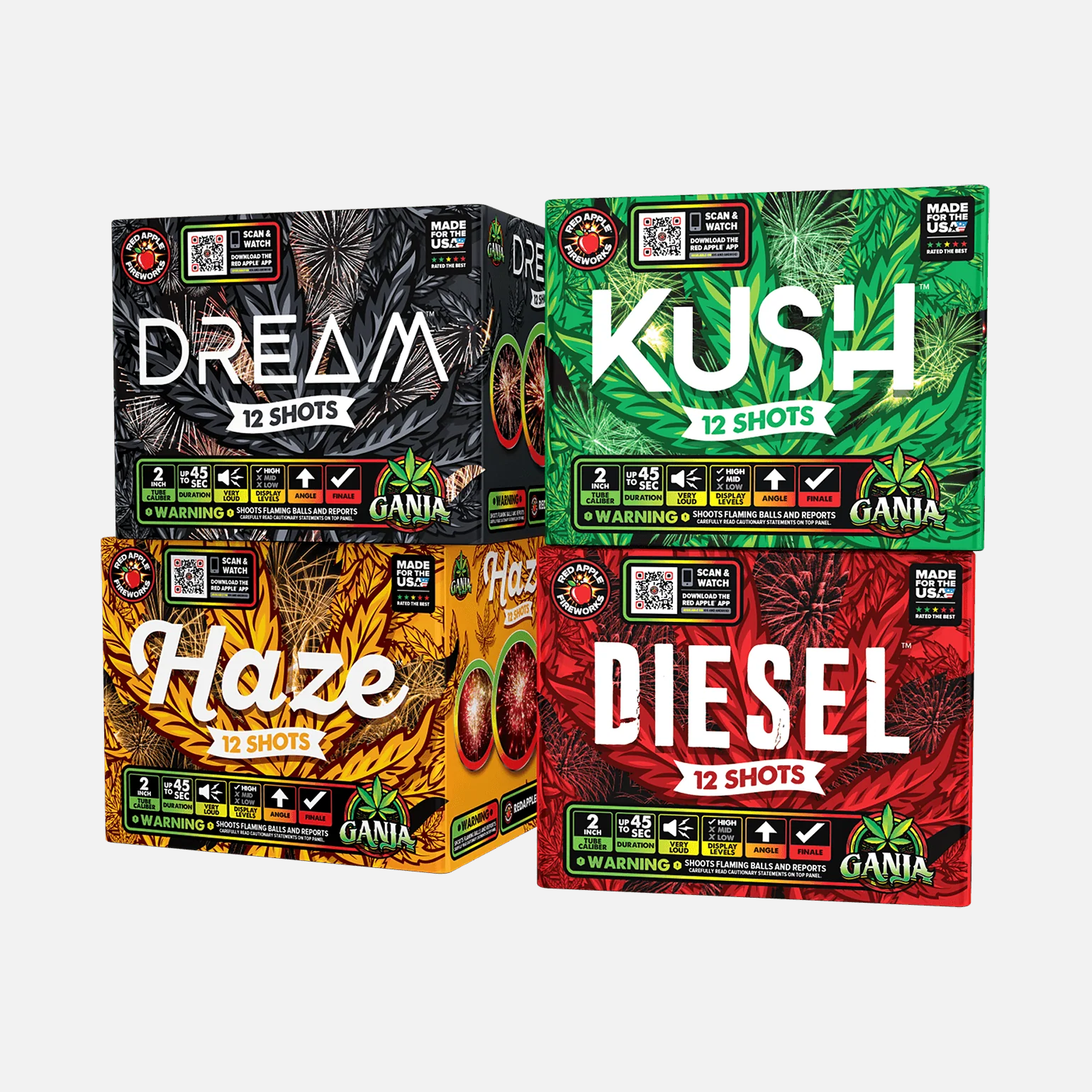 Kush® Case 48-Shots Shell Finale Set® - Image 4