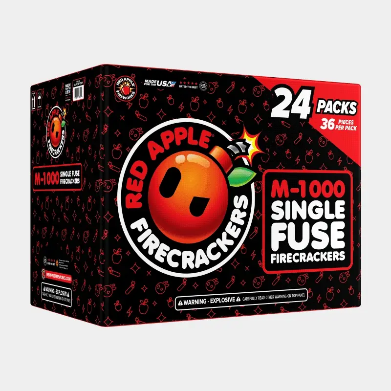 M-1000 Single Fuse Firecracker - Image 3