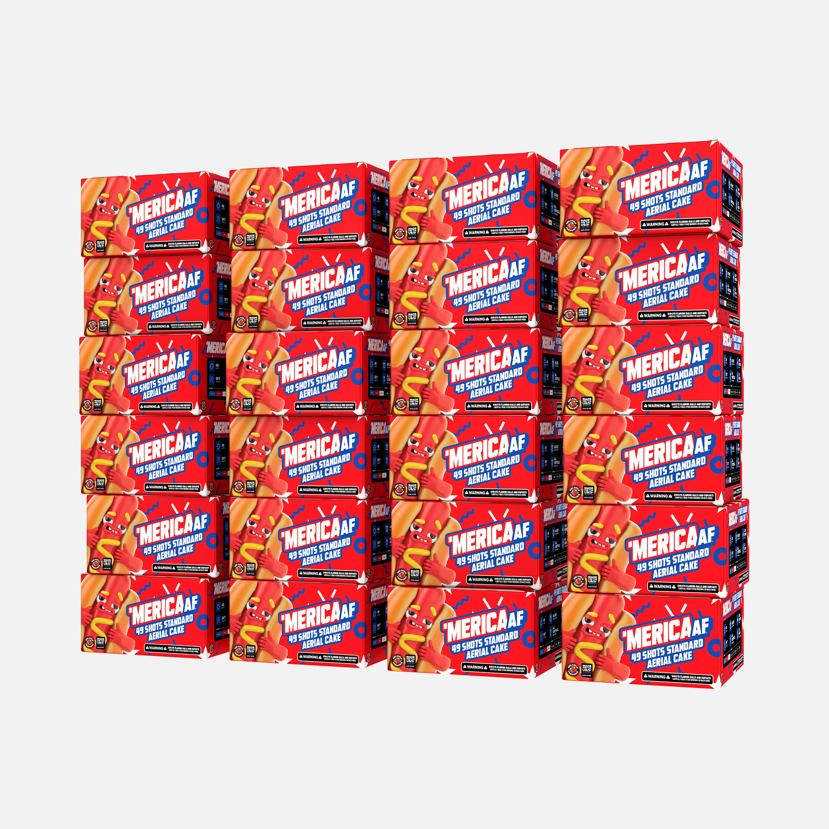 'MERICA AF™ 49 Shot Standard Aerial Cakes - Image 4