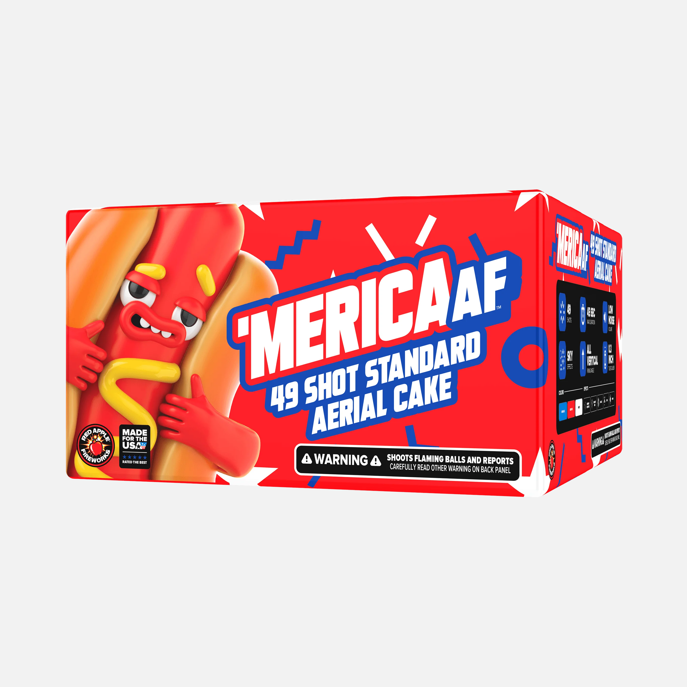 'MERICA AF™ 49 Shot Standard Aerial Cakes - Image 5