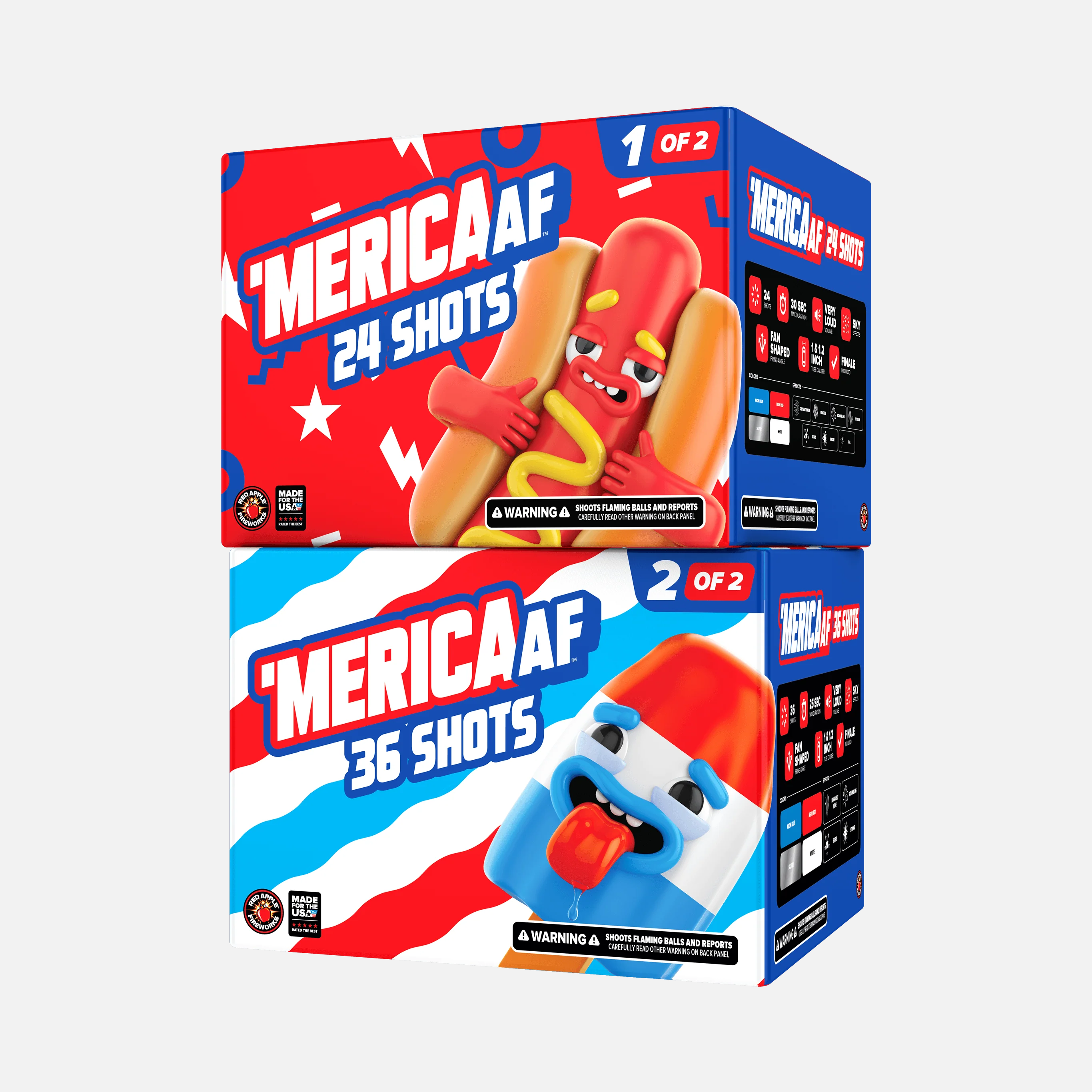 'MERICA AF 60 Shot XL® Aerial Finale Set® - Image 4