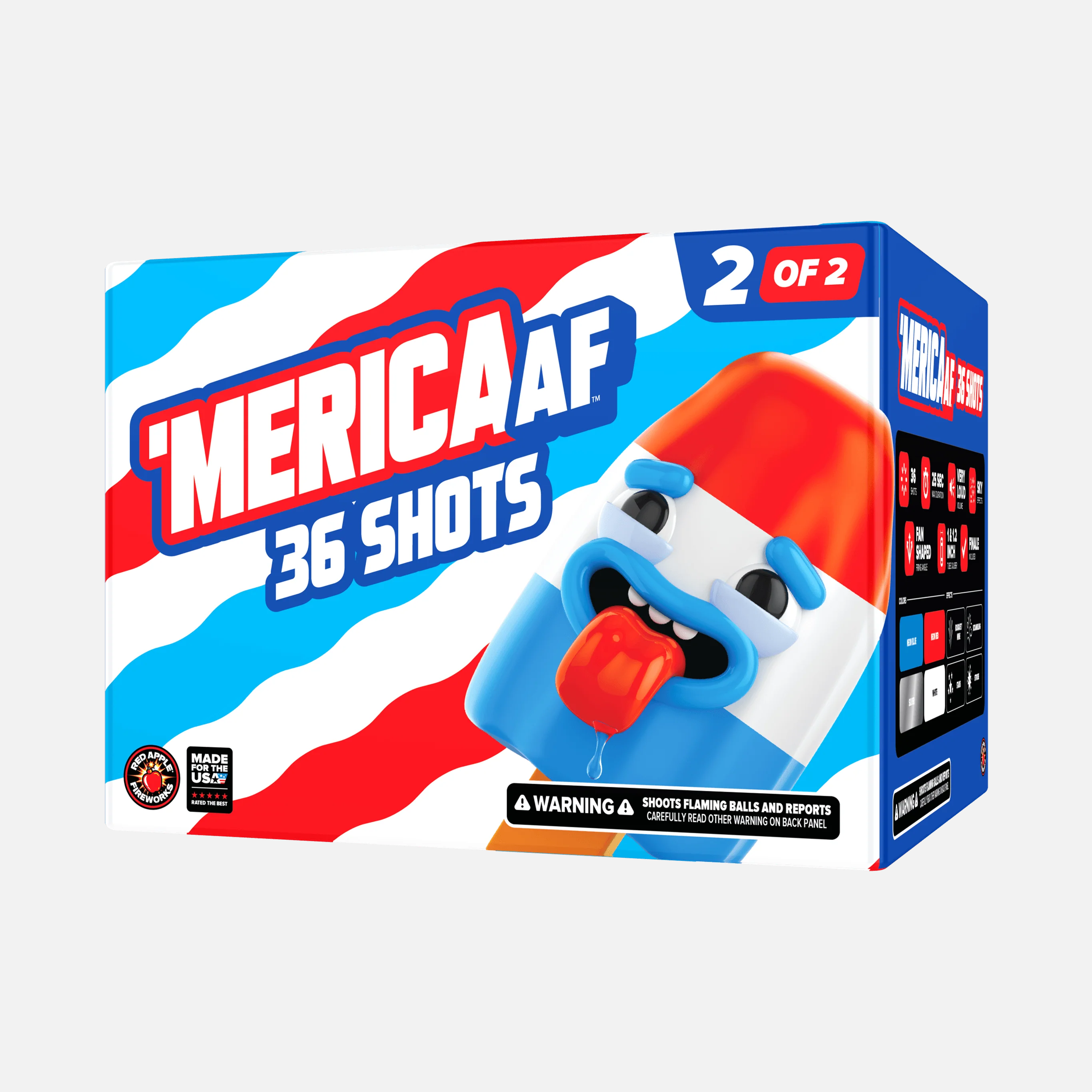 'MERICA AF 60 Shot XL® Aerial Finale Set® - Image 6