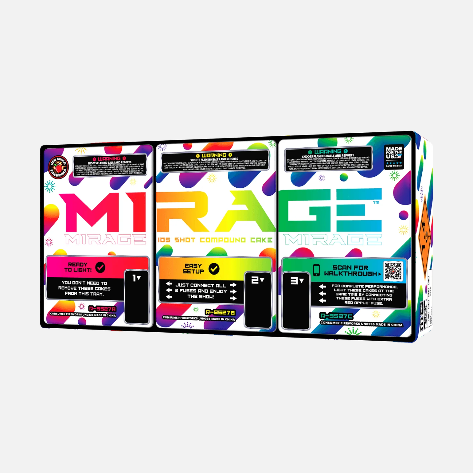 Mirage™ 105 Shot Compound™ Cake - Image 4