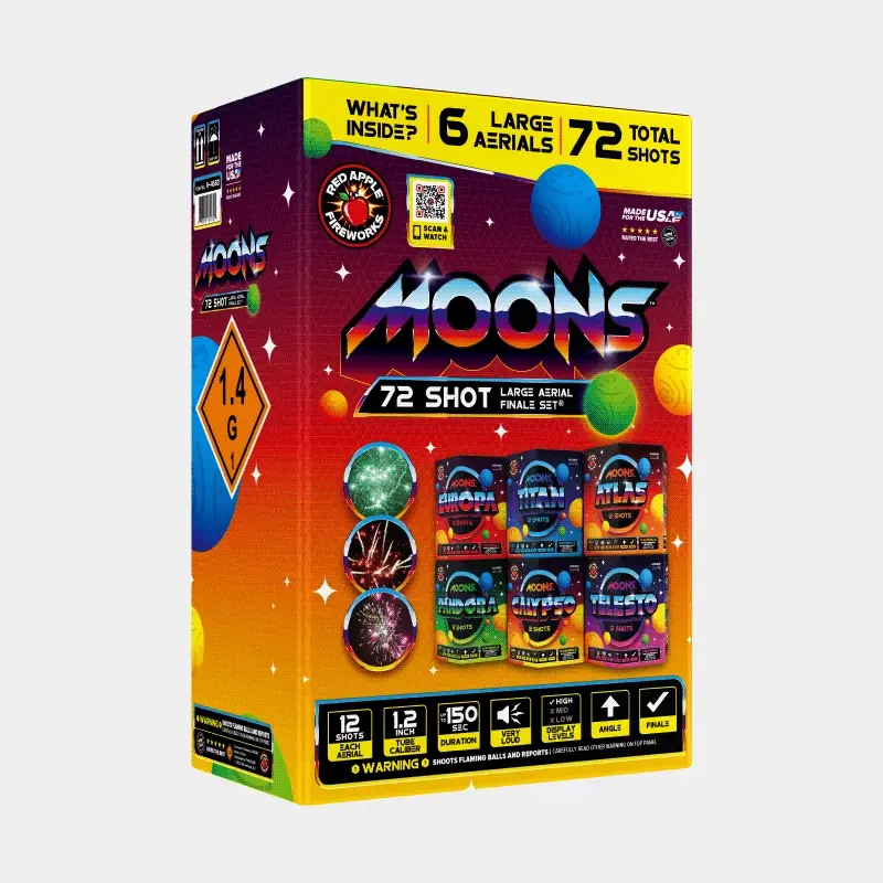 Moons™ 72-Shots Large Aerial Finale Set® - Image 3