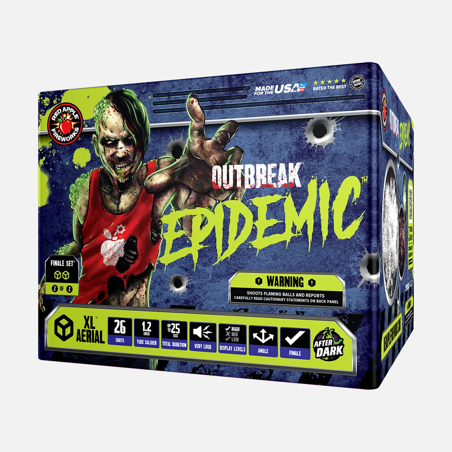 Outbreak™ 51 Shots XL® Aerial Finale Set® - Image 6