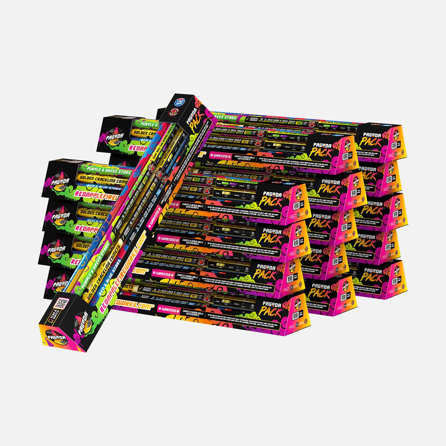 Pagoda® Pack 10-Shots Roman Candle Packs - Image 4