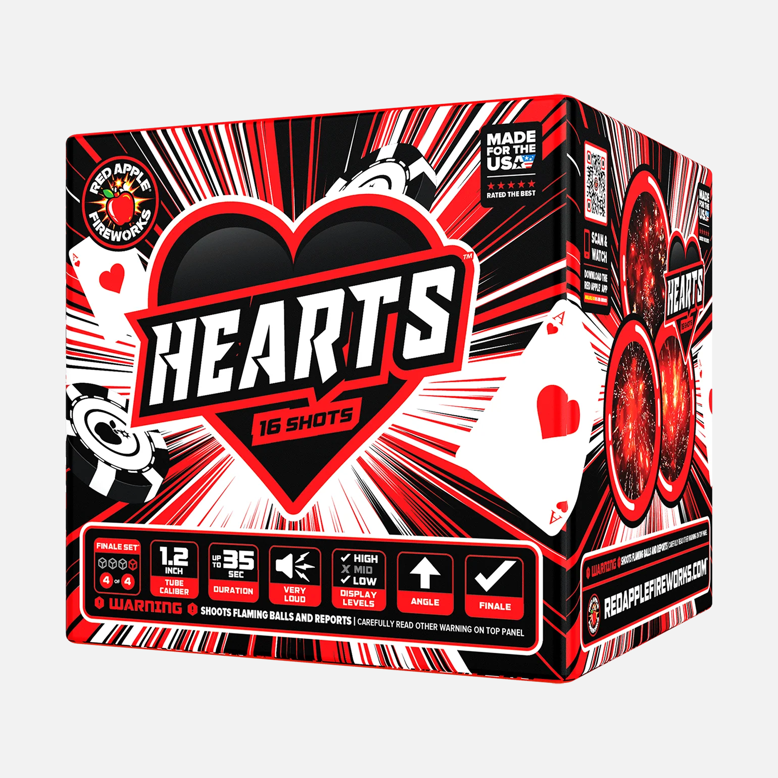 Poker® 64 Shots XL® Aerial Finale Set® - Image 8