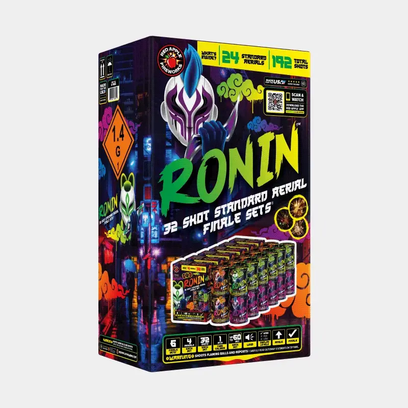Ronin™ 32 Shot Standard Aerial Finale Sets® - Image 3