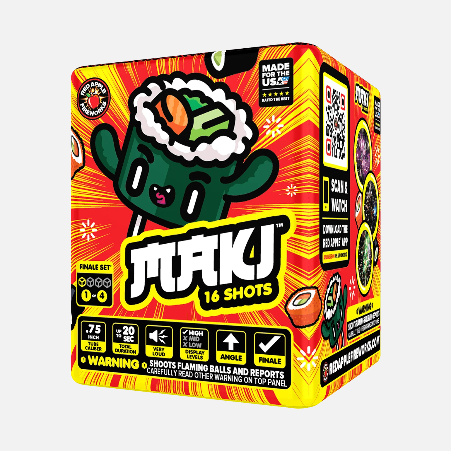 Sushi™ 64-Shots Standard Aerial Finale Set® - Image 6