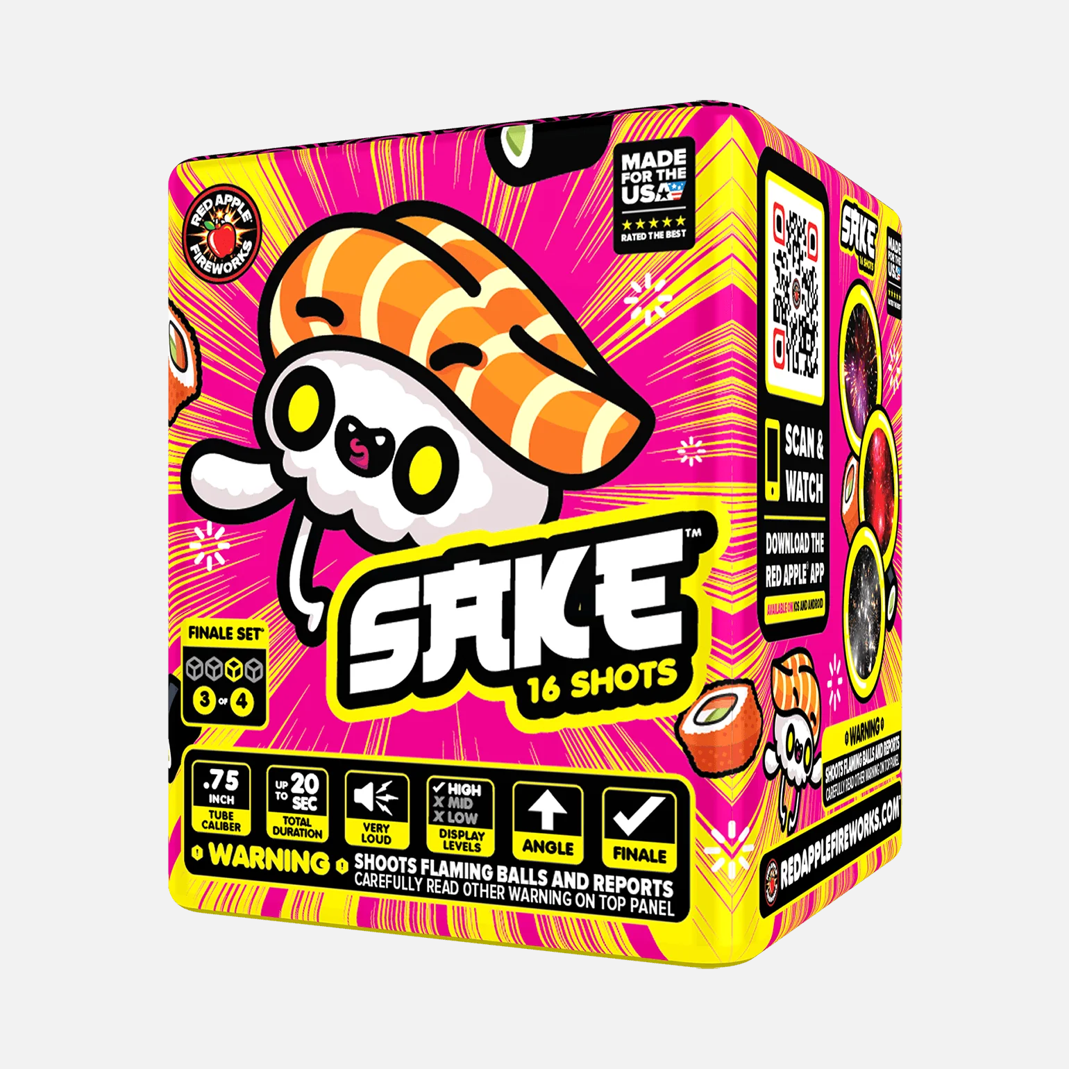 Sushi™ 64-Shots Standard Aerial Finale Set® - Image 8