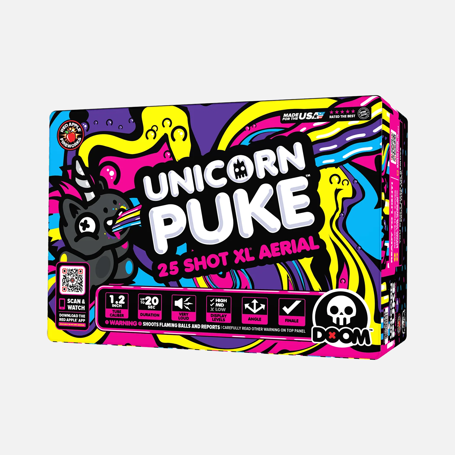 Unicorn Puke® 25 Shots XL® Aerials - Image 5