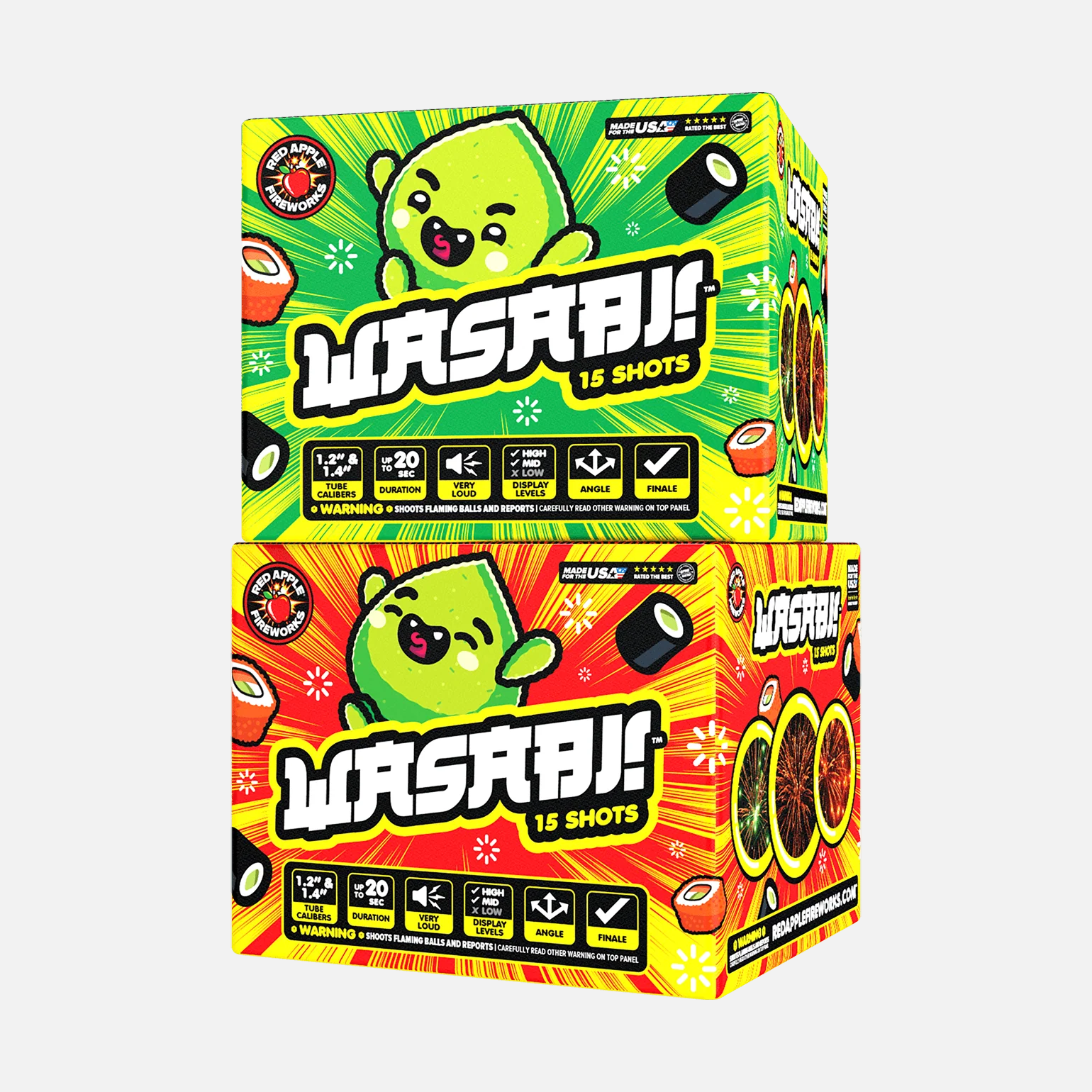 Wasabi!™ 15 Shot XL® Aerials - Image 4