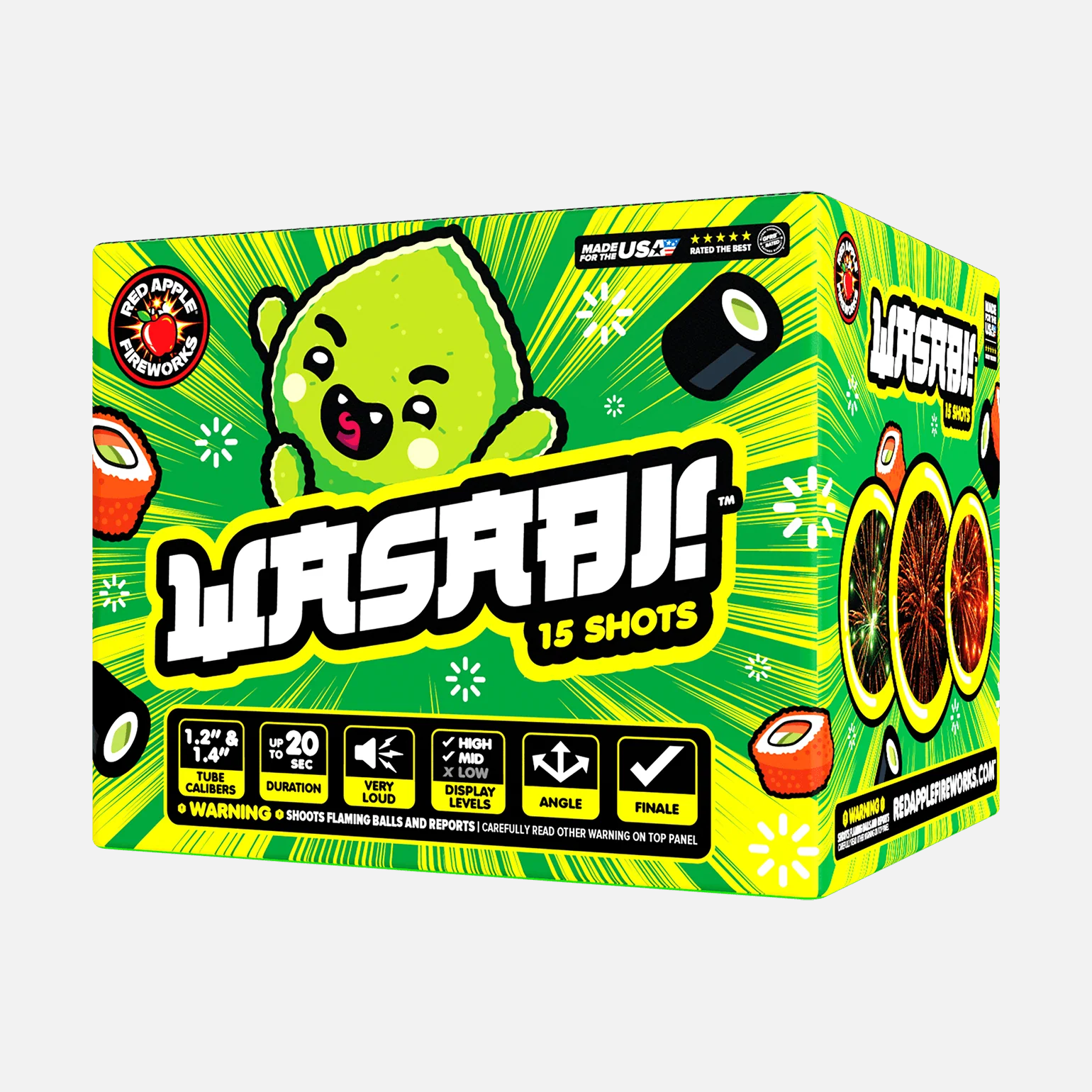 Wasabi!™ 15 Shot XL® Aerials - Image 5