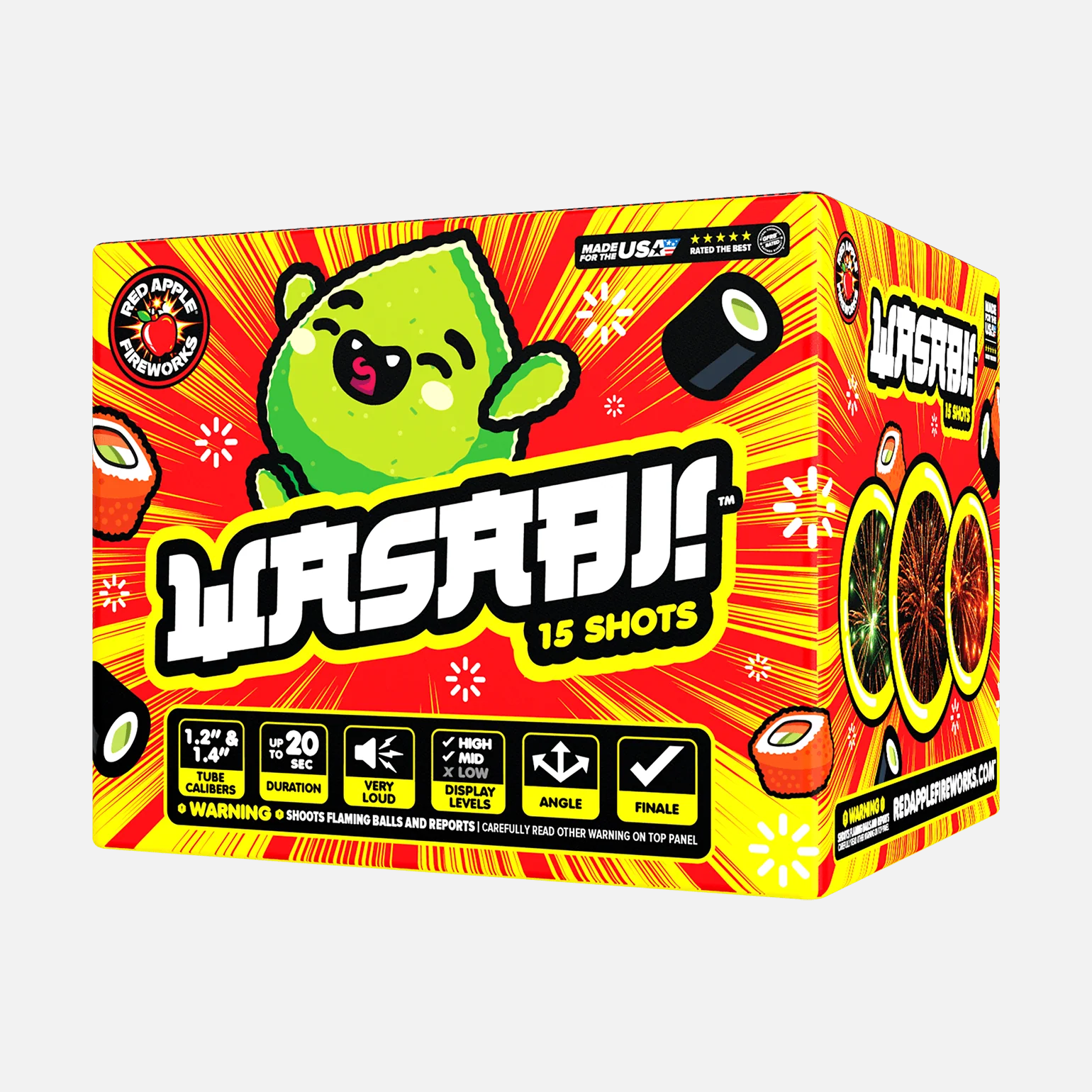 Wasabi!™ 15 Shot XL® Aerials - Image 6